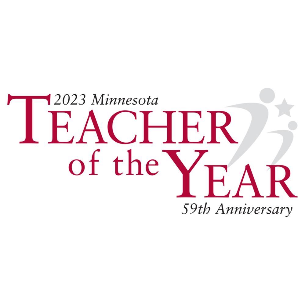 2023 Minnesota Teacher of the Year logo