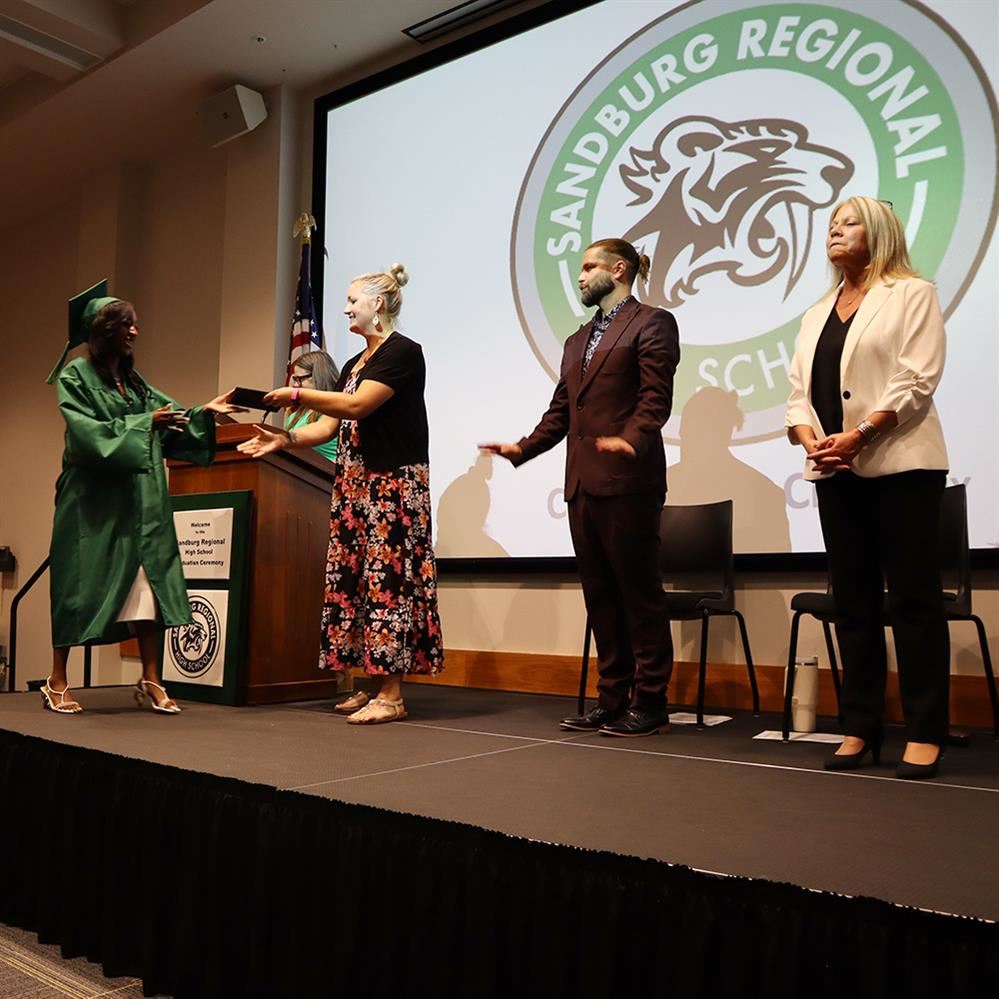 2024 Sandburg Regional graduate receives diploma