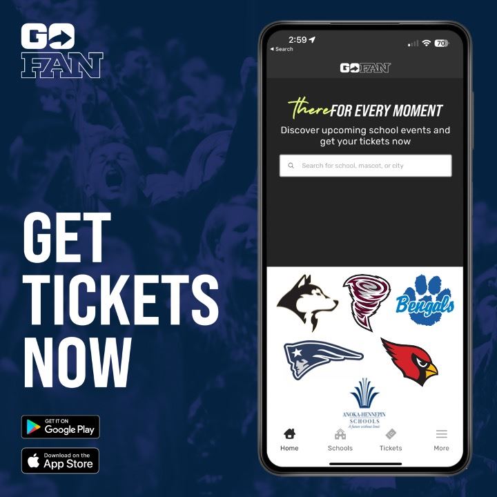 GoFan Online Ticketing flyer