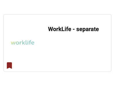 Worklife app