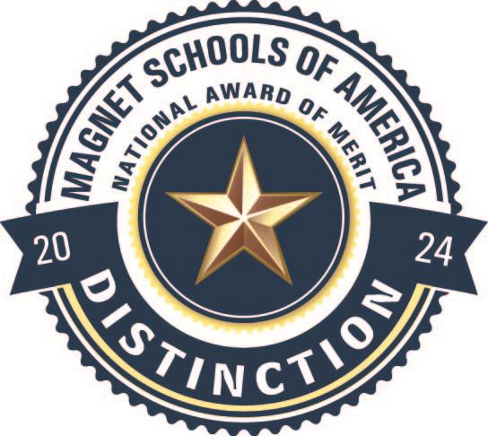 Magnet Schools of America School of Distinction badge
