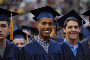 Students graduating 