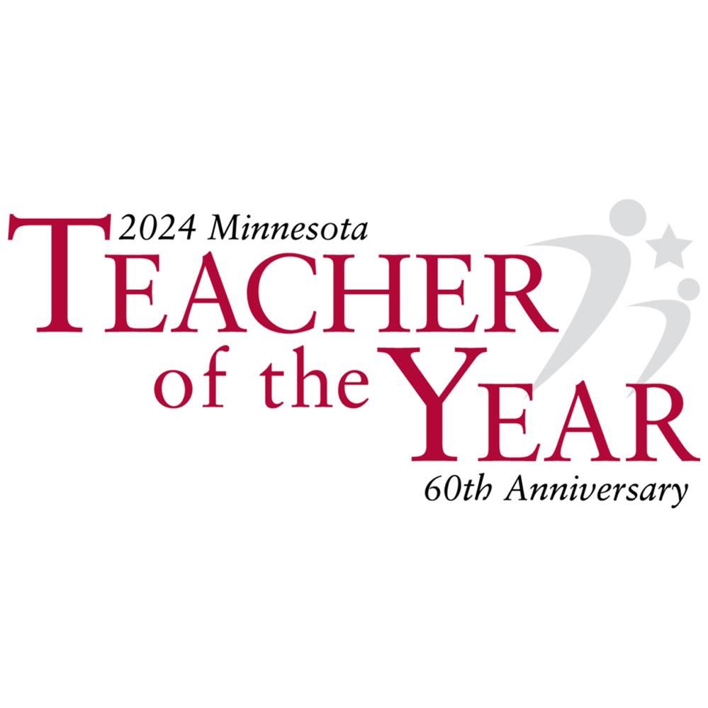  2024 Minnesota Teacher of the Year 60th Anniversary logo