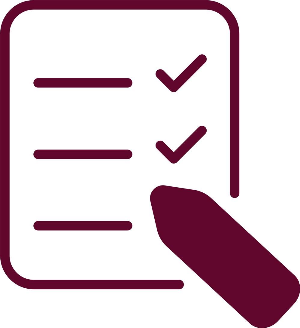  Icon checklist