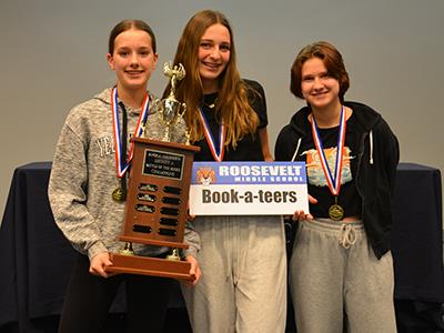 3 winning students from RMS