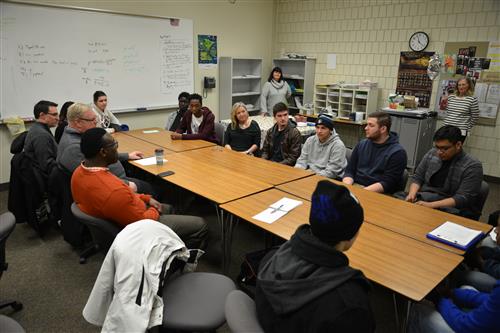 AHTHS student roundtable 