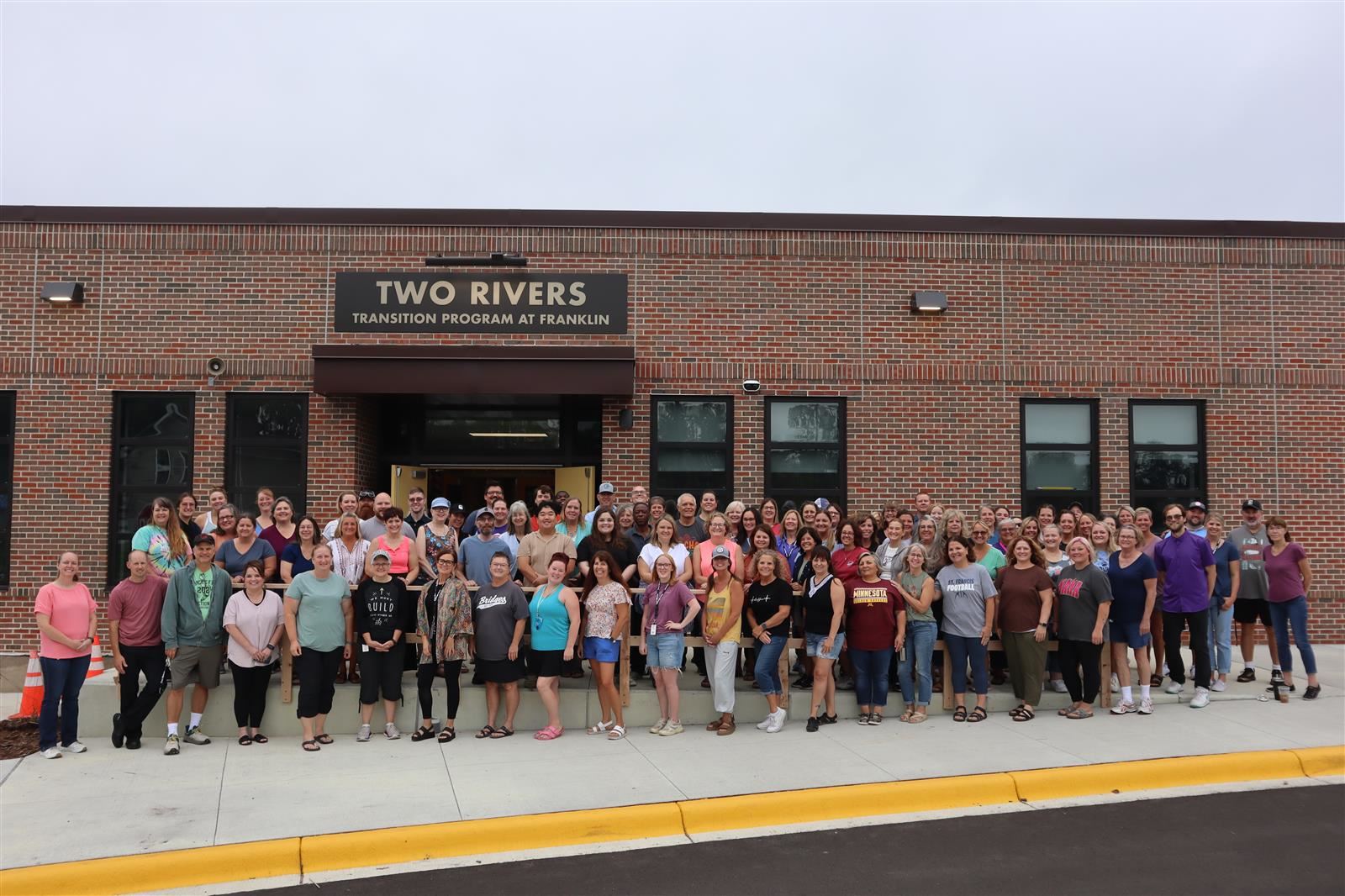 Staff from Two Rivers Transition Program