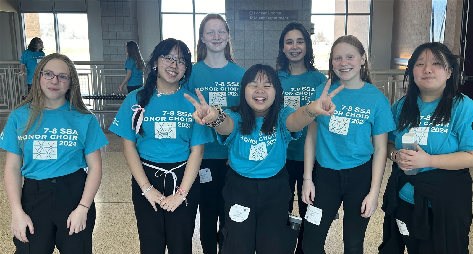JMS all-state choir students