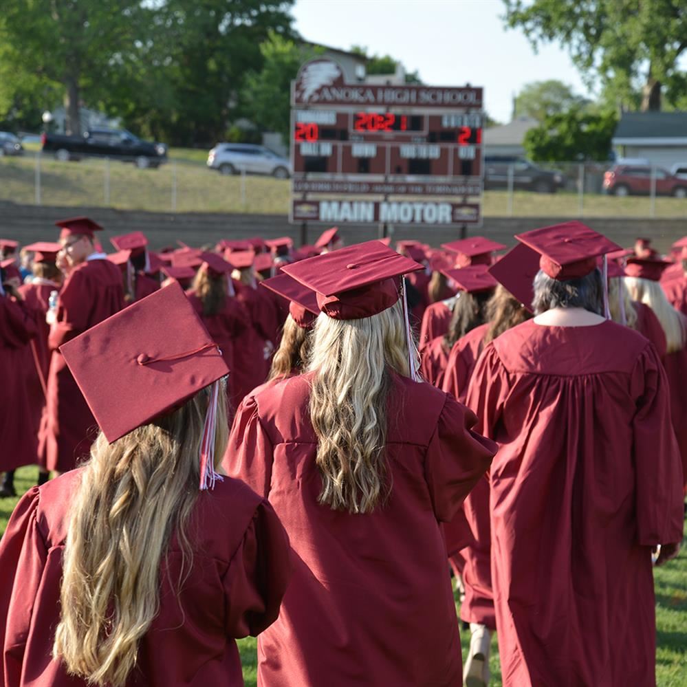 Live coverage for high school graduation ceremonies