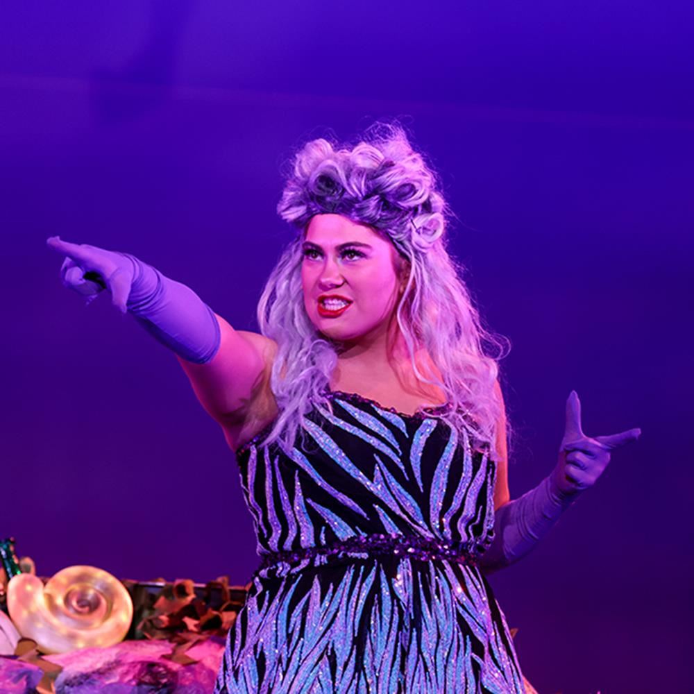  Amara Kolles performing in The Little Mermaid