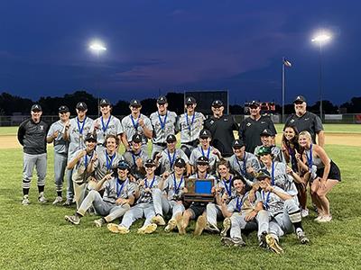 Andover High School baseball after winning the Section 7AAAA championship
