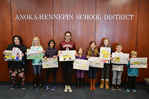 Bus Safety Poster Contest winners 