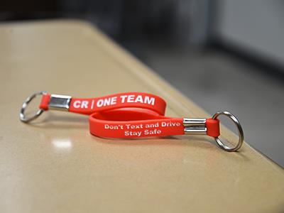 Hands-free driving keychain from CRHS 