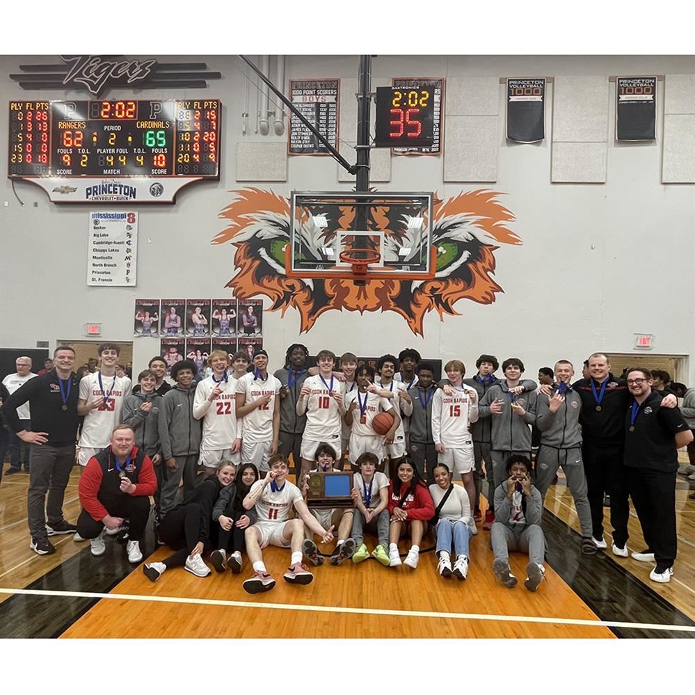  Coon Rapids High School boys' basketball team