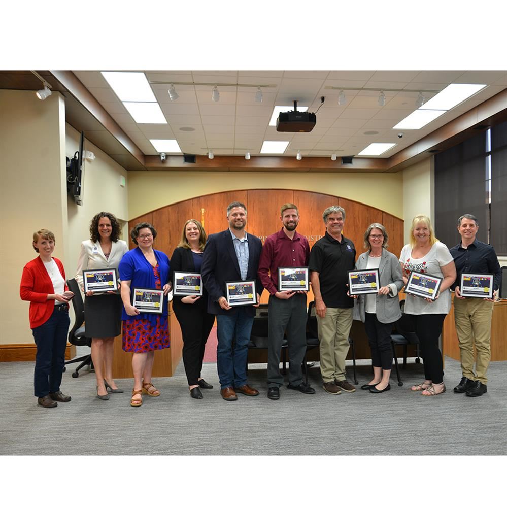  Anoka-Hennepin School Board members receive Best Communities for Music Education awards