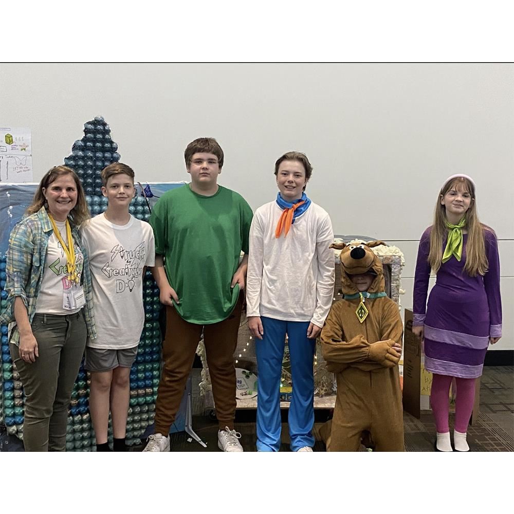  Northdale Middle School team after competing at Destination Imagination Global Finals