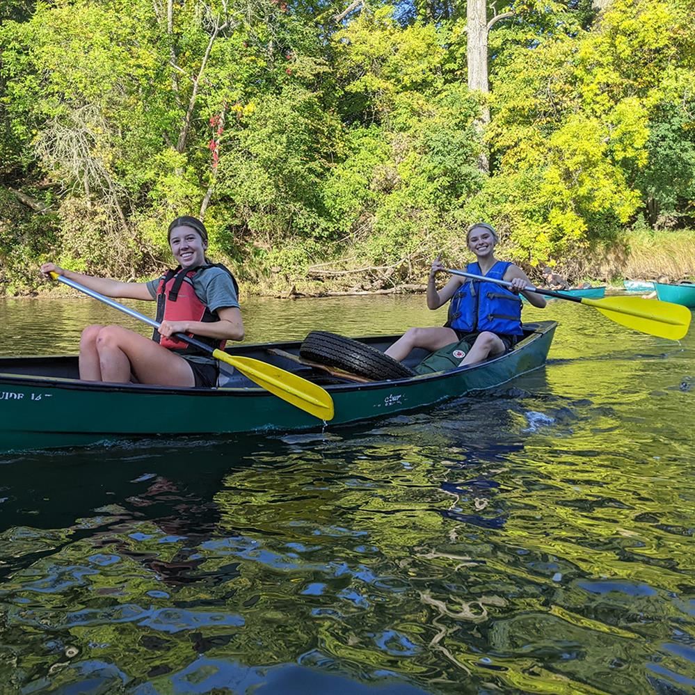  Two Anoka-Hennepin students helping clean up Rum River of dumped tires