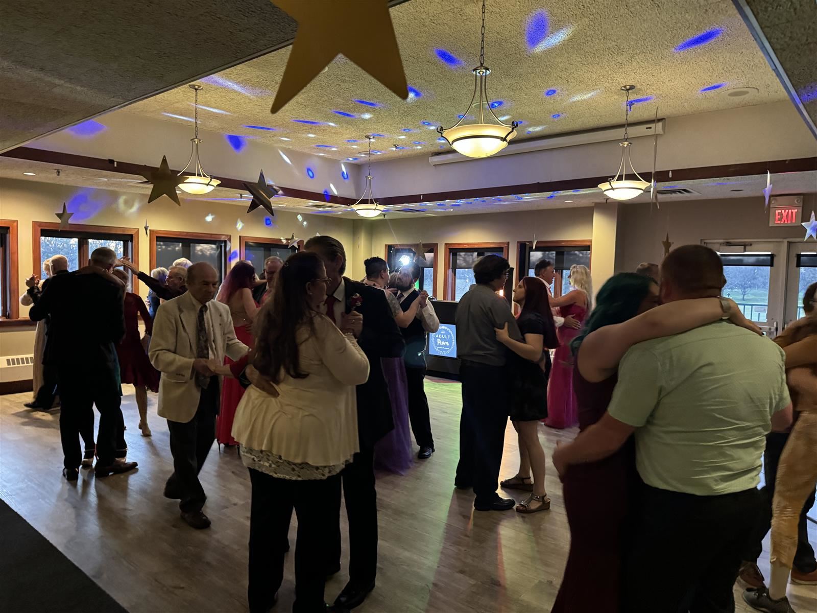 Adults dancing 