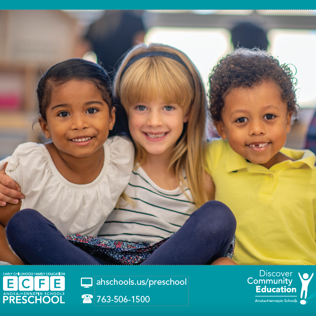  preschool registration cover with kids