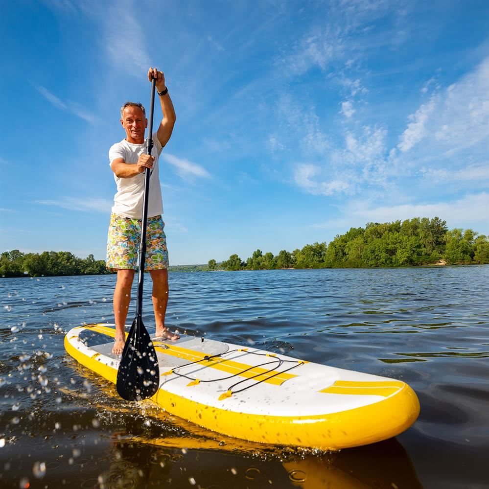  man on paddleboard