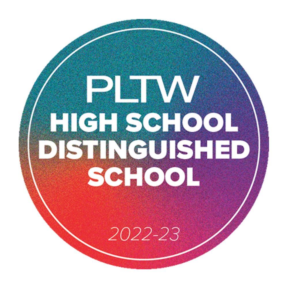 Project Lead the Way Distinguished High School logo 