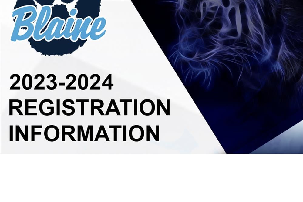   graphic of Bengal tiger and registration information
