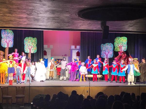Stage shot of Shrek Jr.