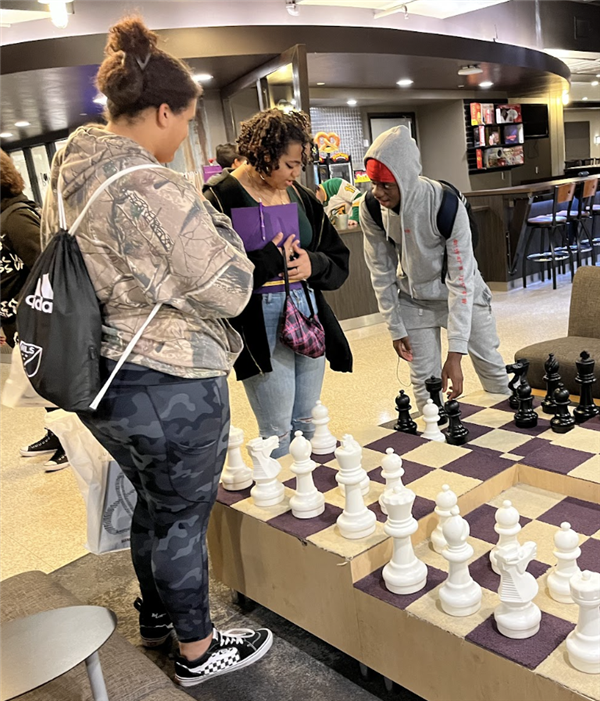 AVID 9th graders at Minnesota State University, Mankato